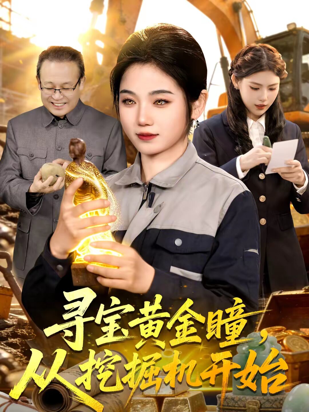 寻宝黄金瞳，从挖掘机开始第012集