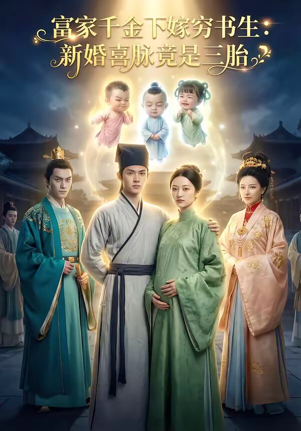 富家千金下嫁穷书生新婚喜脉竟是三胎第01集